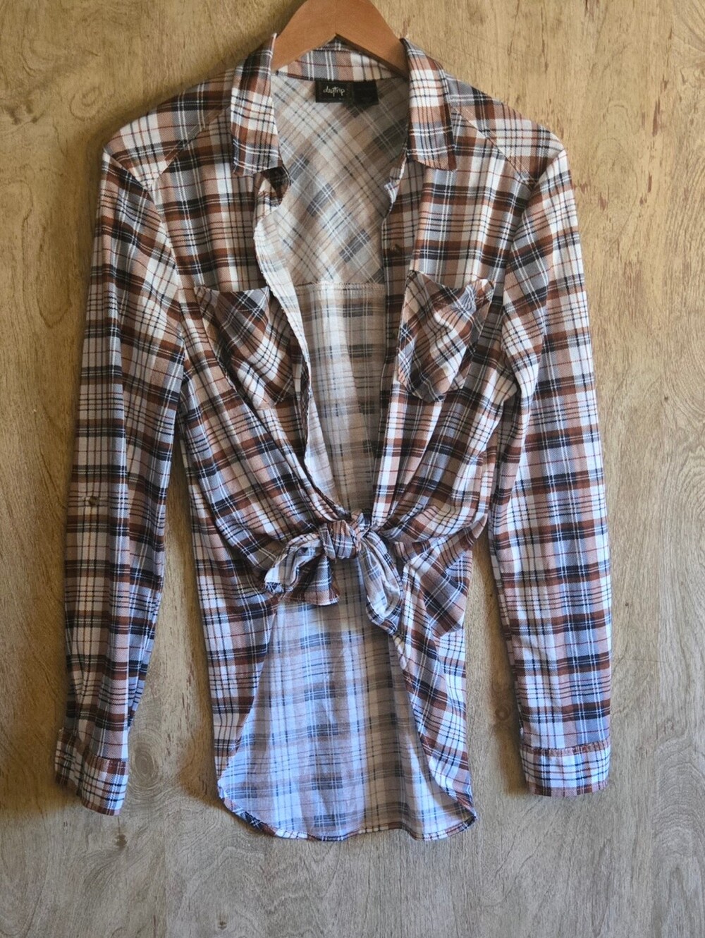 Daytrip Plaid Buttoned Down Shirt